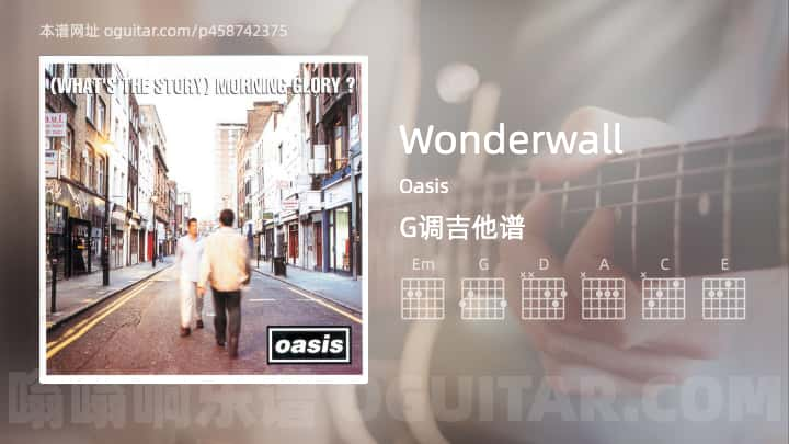 WonderwallOasis吉他谱