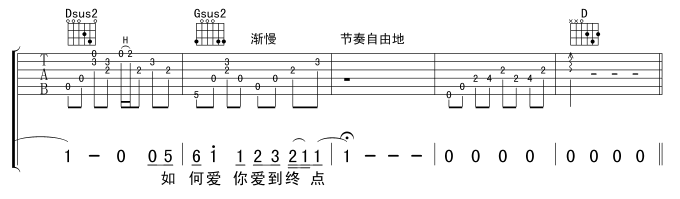 全世界失眠吉他谱第4页