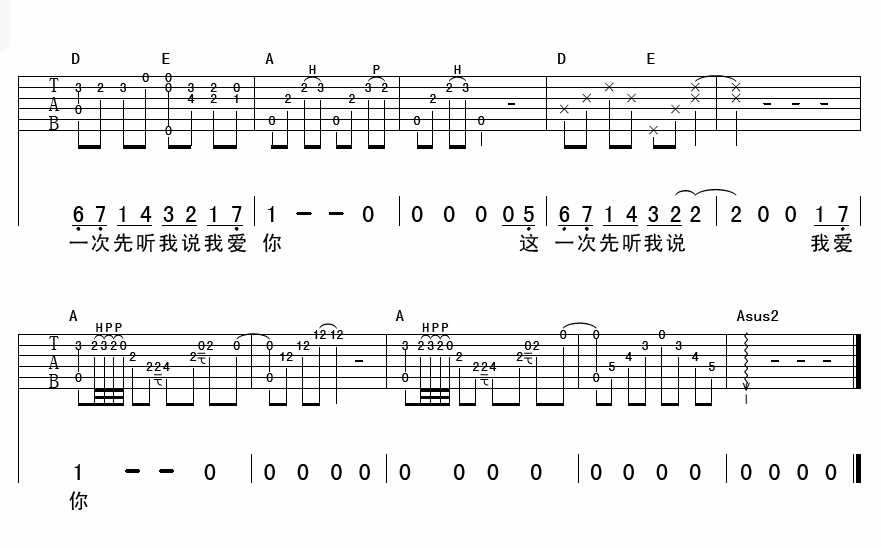 每天第一件事吉他谱-3