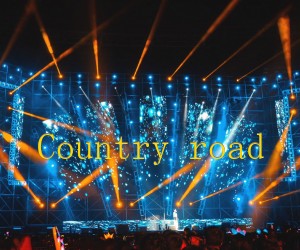 《Country road吉他谱》_欧美经典_A调_吉他图片谱4张