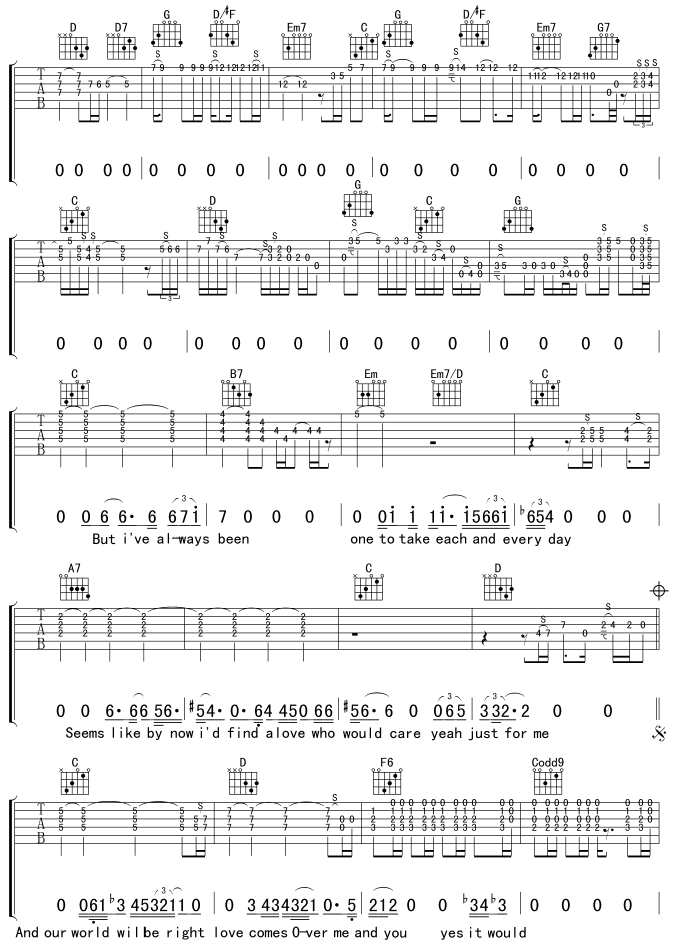 RunningonFaith吉他谱第3页