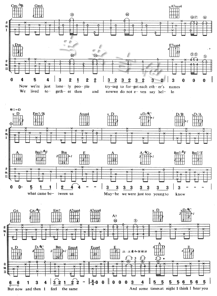 TheseDreams吉他谱第2页