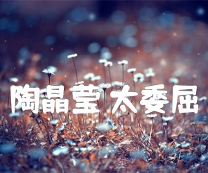 《陶晶莹 太委屈吉他谱》_陶晶莹_C调_吉他图片谱2张