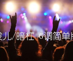 《阿婆说 陈一发儿/暗杠 G调简单版 唯音悦编配吉他谱》_群星_G调_吉他图片谱1张