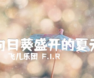 《向日葵盛开的夏天吉他谱》_飞儿乐团（F.I.R）_未知调_吉他图片谱2张