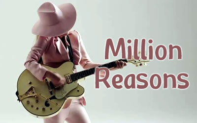 Million Reasons吉他谱,简单C调原版指弹曲谱,Lady GaGa高清六线乐谱