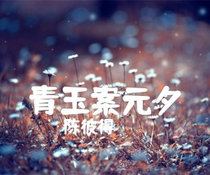 《青玉案元夕吉他谱》_陈彼得_C调_吉他图片谱2张