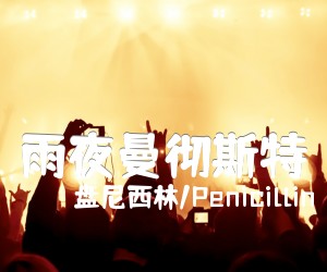 《雨夜曼彻斯特吉他谱》_盘尼西林/Penicillin_C调_吉他图片谱2张