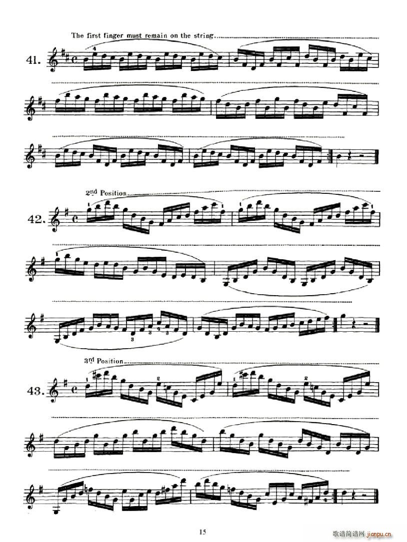 School of Mechanism,Op.74（小提琴技巧 作品.74）