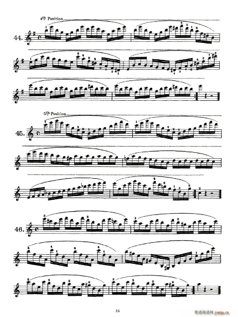 School of Mechanism,Op.74（小提琴技巧 作品.74）