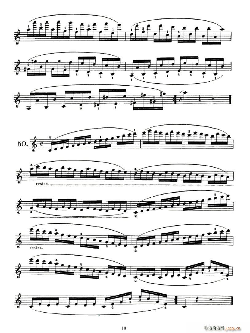 School of Mechanism,Op.74（小提琴技巧 作品.74）