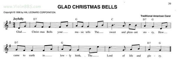 56.GLAD CHRISTMAS BELLS