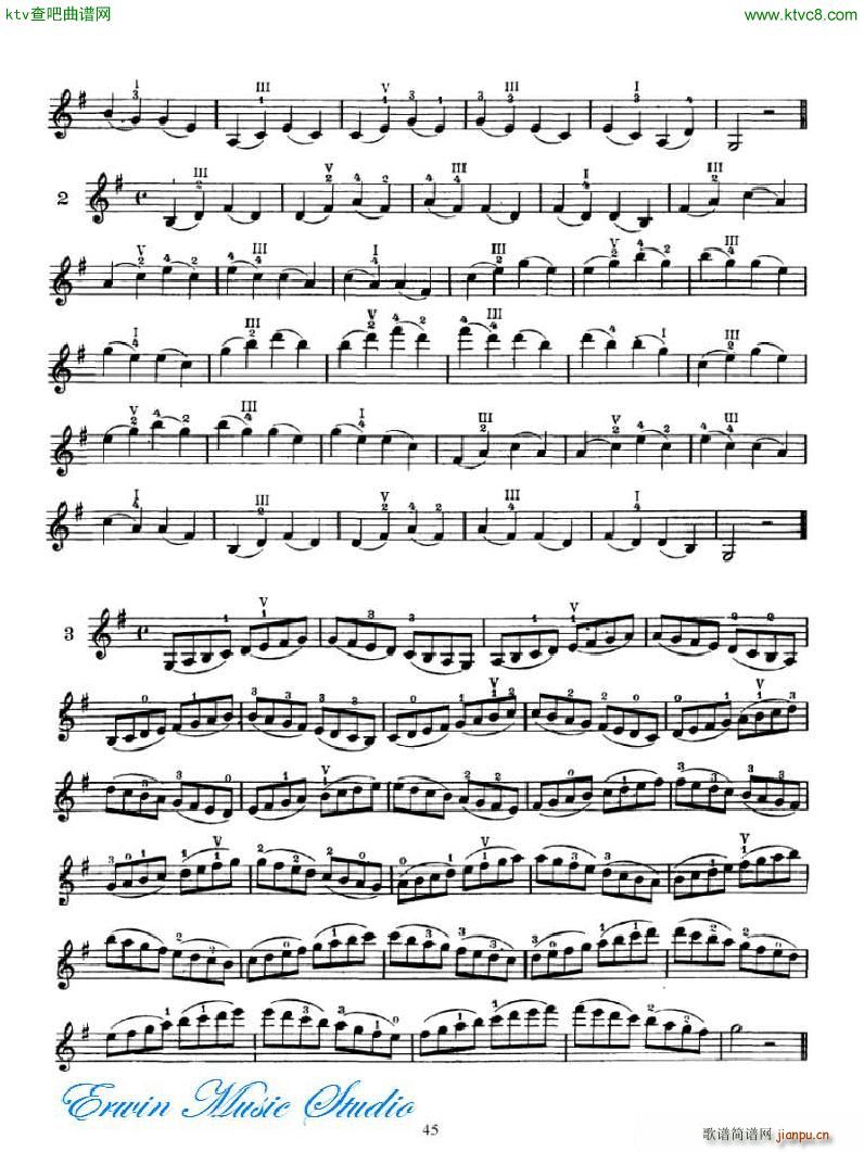 拉奥诺克斯 实用小提琴练习方法 第二部份 43 56(小提琴谱)3