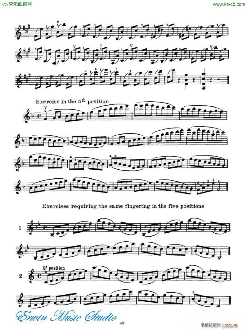 拉奥诺克斯 实用小提琴练习方法 第二部份 43 56(小提琴谱)7