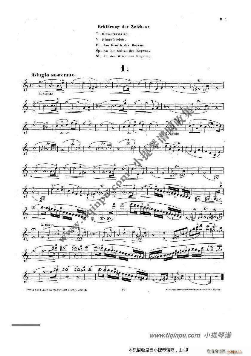克莱采尔小提琴练习曲 1 9 2