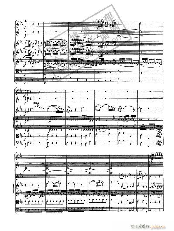 莫扎特降b调7-12-小提琴(小提琴谱)6